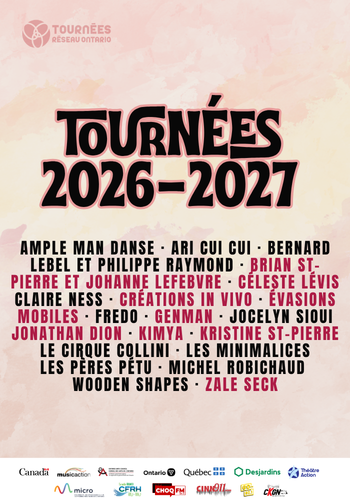 Logo des Tournées Réseau Ontario en rouge