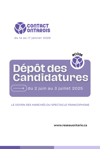 Candidatures Contact ontarois 2025